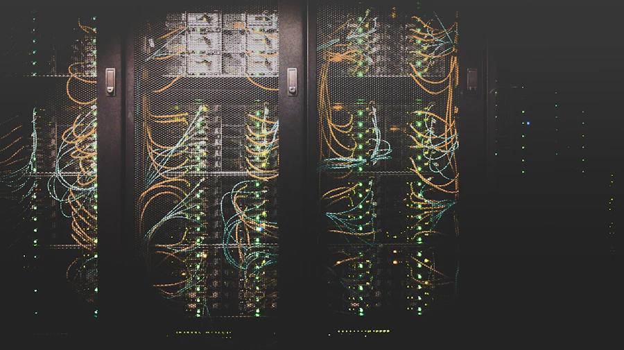 Network switching equipment and structured cabling in a rack